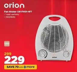 HiFi Corp Fan Heater OR-FH01-WT offer