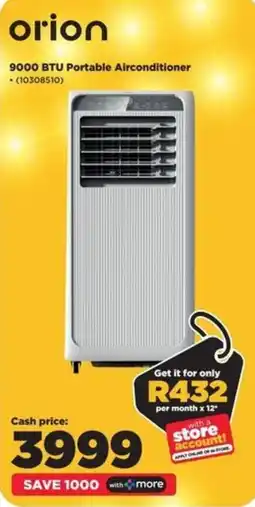 HiFi Corp Orion 9000 BTU Portable Airconditioner offer
