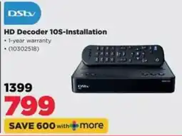 HiFi Corp DStv HD Decoder 10S offer