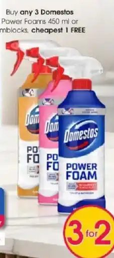 Clicks Domestos Power Foam offer