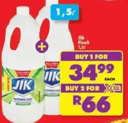Shoprite Jik Multipurpose Bleach offer