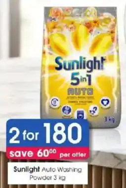 Clicks Sunlight Auto Washing Powder offer