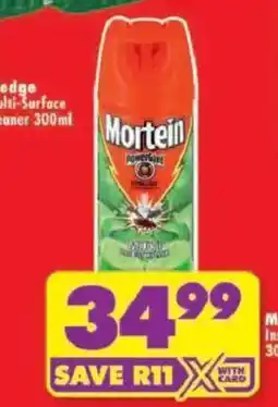 Shoprite Mortein Multi-Surface Cleaner offer