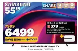 HiFi Corp Samsung 55-inch QLED Q6FA 4K Smart TV offer