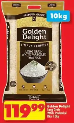 Shoprite Golden Delight Long Grain White Parboiled Rice offer