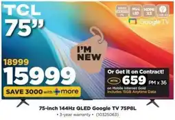 HiFi Corp TCL 75" offer
