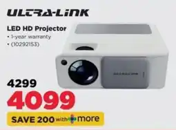 HiFi Corp ULTRA-LINK LED HD Projector offer