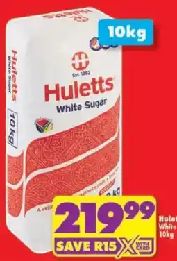 Shoprite Hulett's White Sugar offer