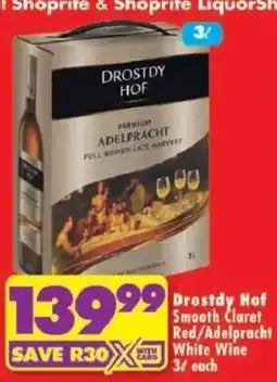 Shoprite Drostdy Hof Adelpracht offer