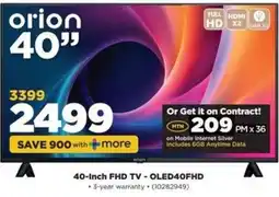 HiFi Corp Orion 40" FHD TV - OLED40FHD offer