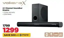 HiFi Corp Volkano X 2.1 Channel Soundbar Empire offer