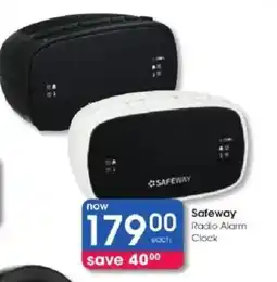 Clicks Safeway Radio Alarm Clock offer