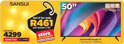 HiFi Corp Sansui 50-inch FHD Google TV offer