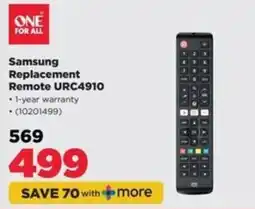 HiFi Corp Samsung Replacement Remote URC4910 offer