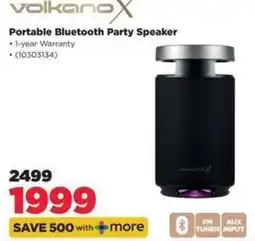 HiFi Corp VolkanoX Portable Bluetooth Party Speaker offer
