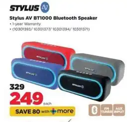 HiFi Corp Stylus AV BT1000 Bluetooth Speaker offer