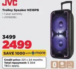 HiFi Corp JVC Trolley Speaker N518PB offer