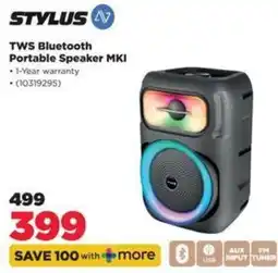 HiFi Corp STYLUS TWS Bluetooth Portable Speaker MKI offer