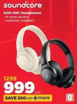 HiFi Corp Soundcore Q20i ANC Headphones offer