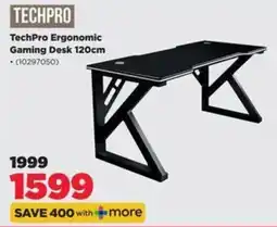 HiFi Corp TechPro Ergonomic Gaming Desk 120cm offer