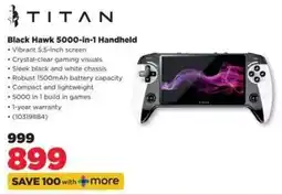 HiFi Corp TITAN Black Hawk 5000-in-1 Handheld offer