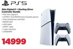 HiFi Corp PS5 Slim Digital E + Sterling Silver Controller Bundle offer
