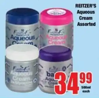 Boxer Reitzer's Aqueous Cream Assorted offer