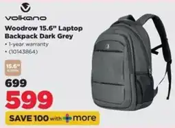HiFi Corp Volkano Woodrow 15.6" Laptop Backpack Dark Grey offer