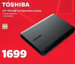 HiFi Corp TOSHIBA 2.5" 1TB USB 3.0 Hard Drive Canvio offer