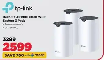 HiFi Corp tp-link Deco S7 AC1900 Mesh Wi-Fi System 3 Pack offer