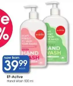 Clicks EF-Active Hand Wash offer