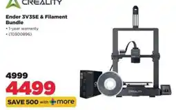 HiFi Corp Creality Ender 3V3SE & Filament Bundle offer