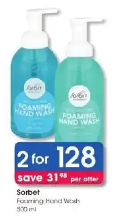 Clicks Sorbet Foaming Hand Wash offer