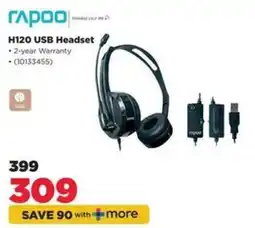 HiFi Corp Rapoo H120 USB Headset offer