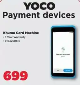 HiFi Corp YOCO Khumo Card Machine offer