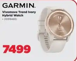 HiFi Corp GARMIN Vivomove Trend Ivory Hybrid Watch offer