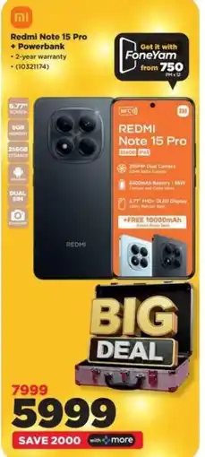 HiFi Corp Redmi Note 15 Pro offer