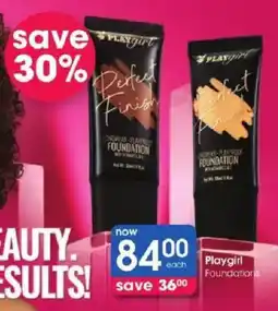 Clicks Playgirl Foundations offer