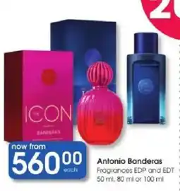 Clicks Antonio Banderas ICON offer