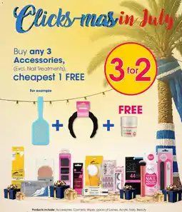 Clicks Accessories offer