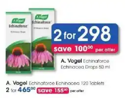 Clicks A. Vogel Echinaforce Echinacea Drops offer