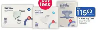 Clicks Clicks adult slips offer