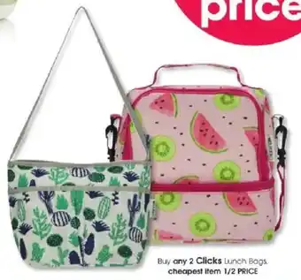 Clicks Clicks Lunch Bags offer