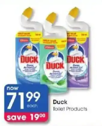 Clicks Duck Toilet Products offer