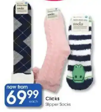 Clicks Clicks Slipper Socks offer