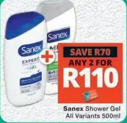 MediRite Sanex Shower Gel offer