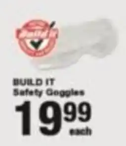 Build It BUILD IT Safety Goggles offer