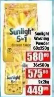 Devland Cash And Carry Sunlight Washing Powder offer