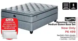 Home Corp Slumberland Beaumont 152cm Medium Queen Base Set offer