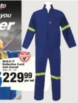 Build It Build it Reflective Conti Suit Overall offer